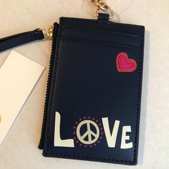 SOLD🆕 NWT Tory Burch Peace Lanyard - Picture 2 of 8